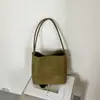 Bolsa Saco Transfronteiriça Coreana Retrô Textura Trançada Personalidade Textura 2026 Simples Nicho para o Dia a Dia Ombro Único Sob o Braço