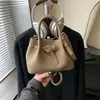 Moda Vintage 2026 Bolso Madre e Hija Primavera Textura Simple de Nicho Bolso de Mano Bolso Cubo Bolso Cruzado para Mujer Lujo Ligero Nuevo Estilo