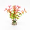 Plantas de Acuario, Adornos para Paisajismo de Acuario, Plantas Artificiales, Hierba Corta, Mesa de Arena Psicológica, Hojas para Reptiles, Decoración de Acuario
