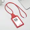 Portatarjetas retráctil multicolor con cordón, Portapase de empleado, Portatarjeta de identificación de fábrica, Tarjeta de acceso de estudiante, Tarjeta de campus