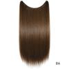 Peruca de comércio exterior europeia e americana linha de pesca feminina cortina de cabelo longo cabelo liso natural sem costura fabricantes de adesivo de cabelo manchar peruca de fibra química