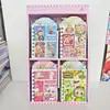 Caderno de Bobina Intercalada Criativo de Desenho Animado Pequena Princesa para Alunos do Ensino Fundamental Caderno de Bolso Portátil Bloco de Notas de Alto Valor Material
