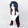 Peluca de anime colapso estrella cúpula ferrocarril hoja belleza punta doble nido modelado degradado pelucas de cosplay