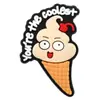 Nuevos Accesorios Decorativos Planos de Dibujos Animados de Frutas y Comida de PVC Suave para Joyería DIY, Fundas de Teléfono Móvil, Accesorios para el Cabello