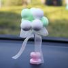 Nova cabeça de shake criativo Balão decoração do carro publicidade Balão carro bonito dos desenhos animados boneca decoração do carro
