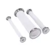 Politetrafluoroetileno (PTFE) Tuberías con Abrazaderas de Conexión Rápida en Ambos Extremos, 50.5, 64, 77.5 mm, Tuberías Corrugadas de PTFE con Brida, Resistentes a Ácidos y Álcalis