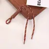 Serie Miu Cuerda Colorida Tejida a Mano Mismo Estilo Xiaohongshu Correa para Teléfono Móvil Colgante para Llavero de Ropa Equipaje Bolso Mochila Escolar