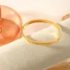 Pulsera de acero de titanio con estrella de diamante simple y exclusiva de venta caliente transfronteriza, oro de 18 quilates, no se decolora, pulsera de verano, joyería para mujer