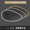 Espejo de baño de forma irregular transfronterizo, espejo inteligente con iluminación LED sensible al tacto, espejo de maquillaje
