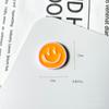 Pegatina magnética para refrigerador con carita sonriente de color, para tablero de mensajes, edición en blanco y negro, pegatina magnética fija, decoración para oficina y cocina.