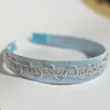 Accesorios para Sombreros de Disfraces Étnicos Árabes Lámpara Mágica de Aladdin Princesa Jasmine Diadema Azul Sombreros Venta al por Mayor
