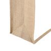 Em estoque Slay Bag Bolsa de Lona Laminada Personalizada para Publicidade Bolsa de Ombro Único para Carregar na Mão DIY Bolsa de Juta Logotipo Personalizado