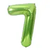 Globos de Aluminio con Números Grandes Versión Americana de 40 pulgadas para Decoración de Fiesta de Cumpleaños Globos de Aluminio con Números