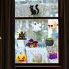 Pegatinas sorpresa para habitación, dormitorio, Halloween, calabaza, castillo, gato, calavera, fantasma, Amazon, al por mayor