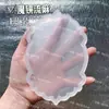 Acrílico Fluxo Casca de Cânhamo Estilo Antigo Janela Florida Leque em Forma de Casca de Cânhamo Fluxo Casca de Cânhamo DIY Lousa de Mahjong com Areia Movediça