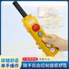 Grúa Polipasto Eléctrico Máquina Elevadora Controlador de Mano Tipo COB Resistente a la Lluvia Manija Manija de Operación de Grúa Interruptor de Botón