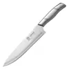 Cuchillo de chef de acero inoxidable, mango hueco, cuchillo para rebanar antideslizante, cuchillo afilado para pelar frutas Asakh-No.683