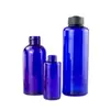 Directo de Fábrica Mascota 500ml 1000ml Azul Translúcido Tapa Antirrobo 42mm Materia Prima de Aceite Esencial Botella para Sub-embotellado de Loción Química