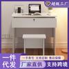 Escritorio con Cajones, Mesa Pequeña con Cerradura, Escritorio de Estudiante para Escribir, Juego de Escritorio y Silla, Escritorio de Computadora, Escritorio para Uso en Dormitorio con Almacenamiento