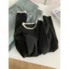 Camiseta Elegante de Encaje con Cuello Medio Alto 2026 Primavera Engrosada Doble Cara Cepillada Base de Terciopelo Alemán Top Otoño e Invierno