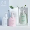 En Stock Botellas de Gel de Ducha y Champú de 300 ml y 500 ml, Botellas de Acondicionador de Cuerpo Plano Recargables de 400 ml