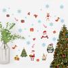 PH-SD1071 Pegatinas transfronterizas para decoración de ventanas navideñas, pegatinas de pared para fiestas navideñas de comercio exterior