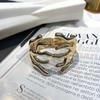 Pulseiras Europeias e Americanas para Mulheres Atacado Grande Ouro Moda Elegante Exagerado High-End Galhos Ouro Eletroplatado Fabricante Fonte Joias