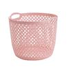 Cesta para Ropa Sucia de Plástico Suave Cesta de Lavandería Cesta de Almacenamiento de Ropa para Baño Cesta de Almacenamiento de Juguetes Acabado Multifuncional Azul Balcón
