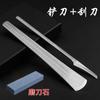 Cuchillo de pedicura profesional cuchillo diagonal cuchillo único para onicomicosis herramienta pinzas especiales para surcos de uñas punzón para cavar callos juego cuchillo de uñas