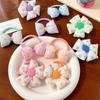 Anillos para el cabello de flores dulces y lindos Cuerda para el cabello para niñas Nuevo estilo coreano de primavera y verano Accesorios para el cabello de bebé Banda de goma de alta elasticidad de alto valor facial