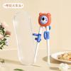 Pauzinhos infantis pauzinhos de aprendizado para bebê pauzinhos de treino para bebê pauzinhos de prática para bebê crianças prática utensílios de mesa para alimentação doméstica