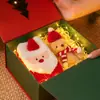 Nueva Caja Plegable de Navidad Bufanda Termo Taza Calcetines Caja de Regalo Fruta de la Paz Caja de Empaque de Regalo Lista para Venta al por Mayor