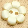 Botones de resina de girasol en colores de caramelo en stock, botones de dos agujeros para ropa y juguetes, accesorios decorativos versátiles, botones para manualidades