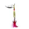 Lentejuelas giratorias de metal de 8-15 g, anzuelo de pluma, microcebo Luya, pesca con cebo falso, equipo de pesca, suministro transfronterizo al por mayor