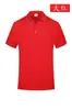 Camisa polo para equipe de evento em larga escala, com cores contrastantes, toque fresco, gola reversa, manga curta, camisa cultural para evento de aniversário corporativo com logotipo impresso