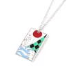 Collar Ghost Blade de anime carbón Zhilang you beans collar del equipo Seven Kill cos metal llavero colgante