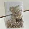 Pedras Strass para Unhas Redondas Pequenas de Fundo Plano Cor Champagne, Pedras Strass de Vidro Brilhantes, Pedras Strass para Unhas DIY, Pedras Strass para Decoração de Unhas