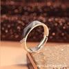 Trémolo transfronterizo mano rápida libro rojo pequeño simulación en vivo anillo de diamantes Mosan femenino 1 quilate seis garras anillo de boda fábrica mayoreo