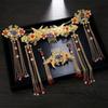 Mariposa Elementos Chinos Mariposa Pinza de Agarre Accesorios Hanfu Borla Parte Trasera de la Cabeza Pinza de Agarre Accesorios para el Cabello Antiguos Horquilla Retro