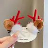 Bebê de Férias Coreia do Sul Acessórios de Cabelo Rena de Natal Grampo de Cabelo de Menina Fofa Presilha de Natal Adorno de Cabeça Crianças Galho de Veado Veado