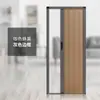 Porta Dobrável Colmeia Porta de Correr Porta de Divisória Invisível Cozinha Banheiro Banheiro Porta Deslizante Retrátil Simples Sem Necessidade de Furação