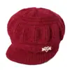 Chapéus de outono e inverno para pessoas de meia-idade e idosos, chapéus quentes para avós, mães, idosos, forrados com lã e fleece, senhoras idosas, chapéus de algodão de inverno