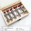 Posicionamento kit abridor de furos para marcenaria liga dura broca de asa chata reamer de dobradiça ajustável 15-35mm