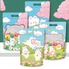 Bolsa de Embalaje para Galletas de Dibujos Animados del Día del Niño Bolsa Autoportante Bolsa Autosellable para Dulces Snacks Snacks Bolsa Sellada