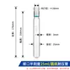Tubo de vidro resistente à pressão rolha de PTFE rosqueada tubo colorimétrico laboratório químico fundo redondo/fundo plano com graduação parede espessa resistente à pressão