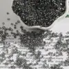 450g Accesorios para Joyería Hecha a Mano DIY Tubos Chapados en Plata de 2 mm Cuentas de Vidrio Bordado a Mano Accesorios para Ropa Al por Mayor