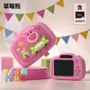 Cámara Digital Original para Niños Elsa Oso Fresa Dibujos Animados Alta Definición Doble Cámara Mini Cámara Regalo para Niños