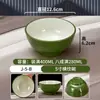 Tazón Pequeño Imitación Porcelana de Melamina, Tazón Pequeño Anti-Caída para Sopa, Tazón de Arroz para Hotel Comercial, Cantina, Tazón para Gachas de Comida Rápida, Tazón para Salsa de Hot Pot