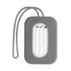 Etiqueta de Equipaje de Mano con Cordón para Evitar Pérdidas, Etiqueta de Identificación Antiperdida para Maleta y Bolso de Mano, Etiqueta de Equipaje de Silicona