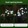 Lámpara de Hongo Nueva con Energía Solar, Superventas Transfronterizo, Lámpara de Suelo Decorativa de Medusa, Lámpara de Ambiente para Jardín Exterior, Lámpara de Césped